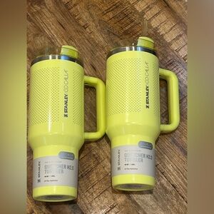 Stanley Quencher H2.0 Tumbler in Neon Yellow